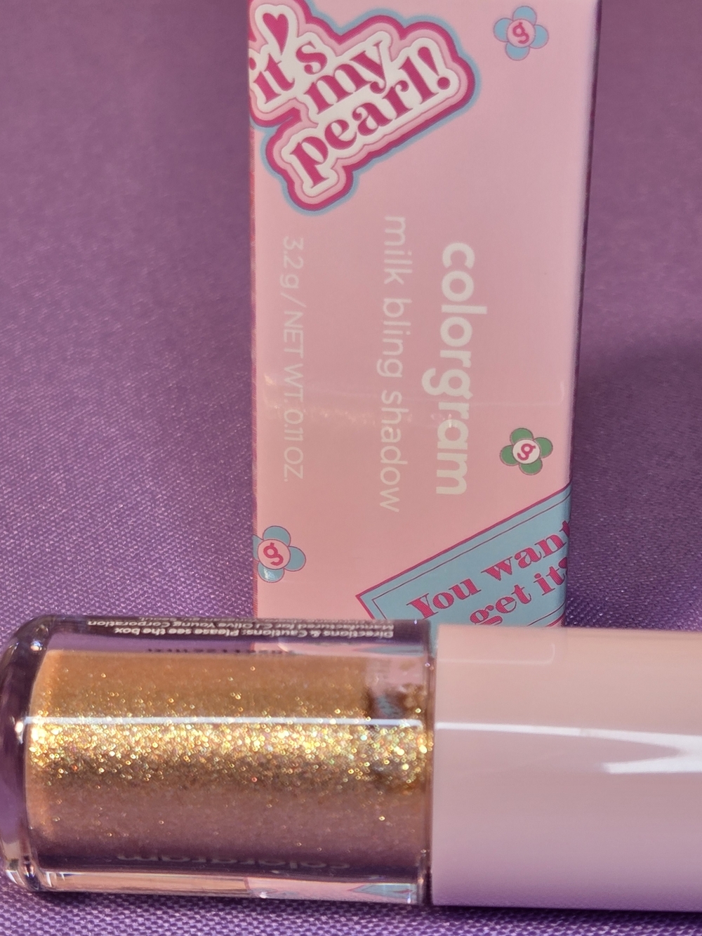 Colorgram Milk Bling Eyeshadow - Gold - Picture 2 of 9